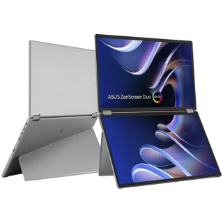 ASUS ZenScreen Duo OLED MQ149CD prenosni monitor - dvojni 35.6cm (14") ekran, FHD (1920 x 1200), 16:10, OLED panela, HDR400