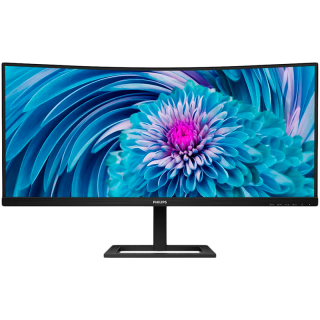 PHILIPS 346E2CUAE ukrivlljen poslovni monitor - 86.4cm (34"), UWQHD (3440 x 1440), VA, 1500R, 100Hz, 1ms