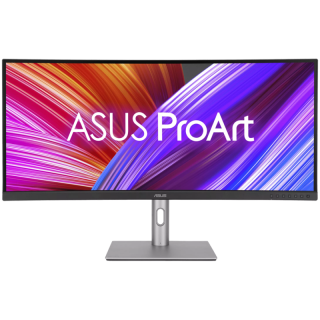 ASUS ProArt PA34VCNV ukrivljen profesionalni monitor - 86.61cm (34.1"), UWQHD (3440 x 1440), IPS, 3800R, 100% sRGB, dE < 2, USB-C PD 96W, RJ45