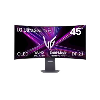 Monitor LG 44,5 OLED 45GX950A-B UltraGear ukrivljen, 5120x2160, 2x HDMI, DP, USB, 165Hz