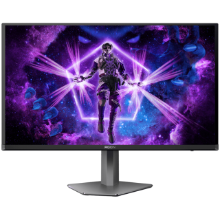 AOC AGON PRO AG276UZD gaming monitor - 67.3cm (27"/26.5" vidno), 4K UHD (3840 x 2160), QD-OLED, 240Hz, 0.03ms (GTG), Adaptive Sync, G-Sync kompatibilen, HDR400, USB-C (DP, PD 65W)