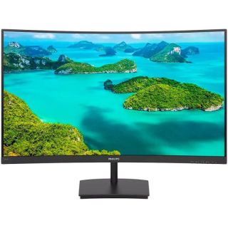 PHILIPS 241E1SC ukrivljen monitor - 59.9cm (24"/23.6" vidno), FHD (1920 x 1080), VA, 1500R, 75Hz
