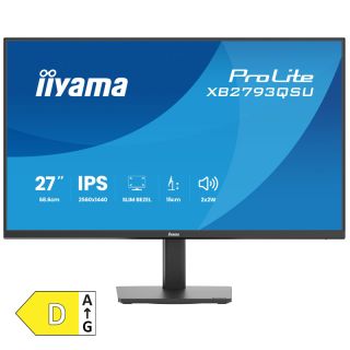 IIYAMA ProLite XB2793QSU-B1 68,5cm (27") QHD IPS 75Hz DP/HDMI zvočniki monitor