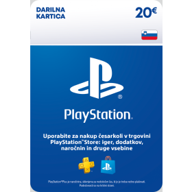 Sony PlayStation Network Card 20 EUR (SI) PSN SLOVENIJA